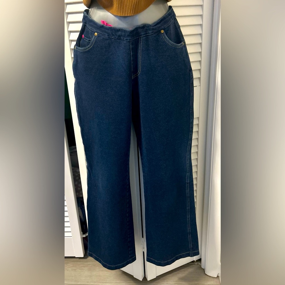 Pajama Jeans straight leg size small